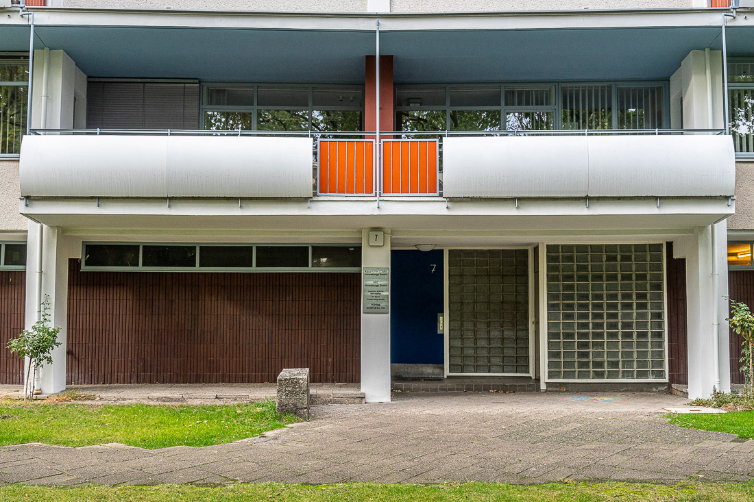 65 Complex in het Hansaviertel ontworpen door Gropius (detail)