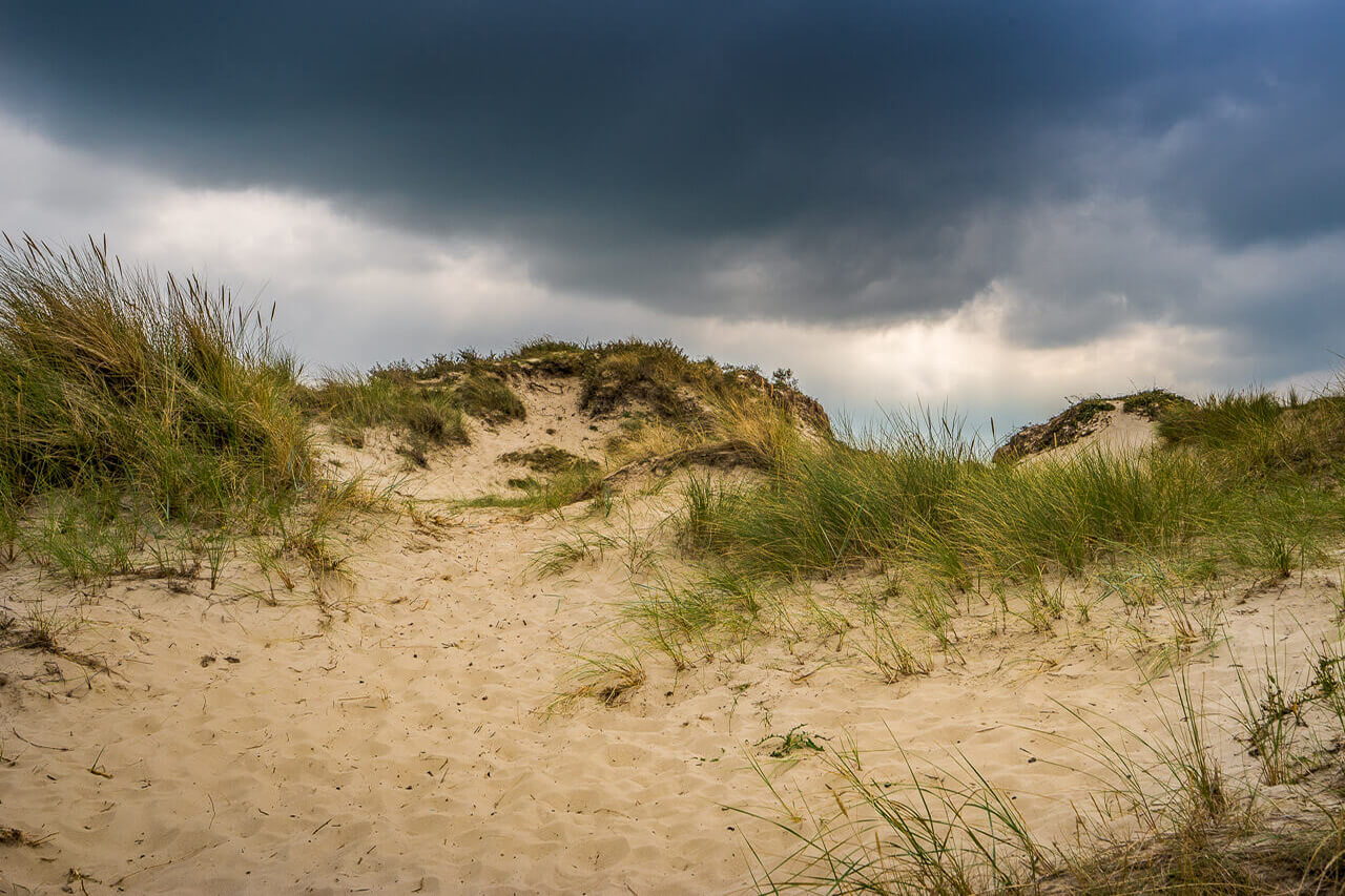 'Zee, strand en duinen op Texel'. Fotografie Anton Staartjes