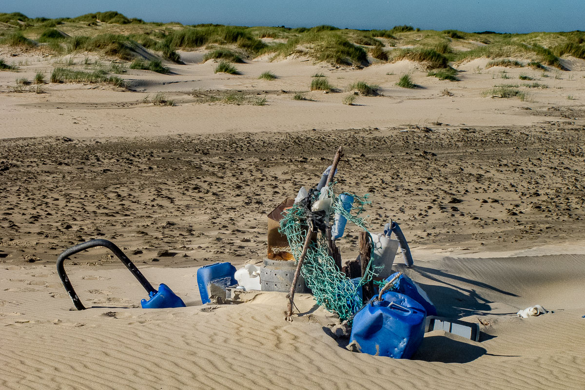 'Zee, strand en duinen op Texel'. Fotografie Anton Staartjes